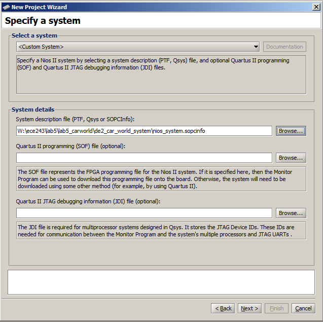 Alter Monitor Custom System
